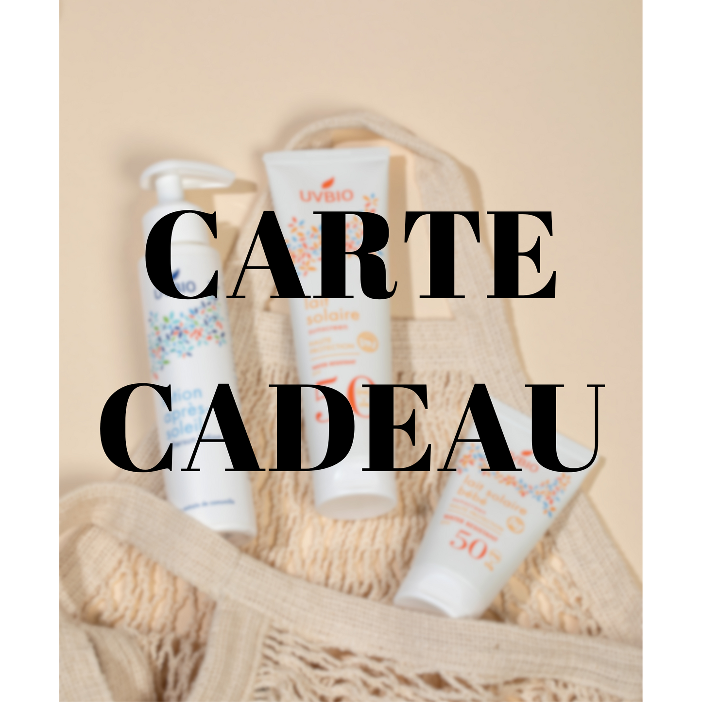 Carte Cadeau UVBIO